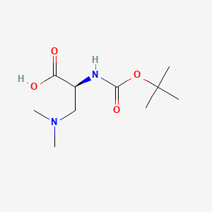 molecular formula C10H20N2O4 B1591581 Boc-aza-L-leucine CAS No. 94778-71-9