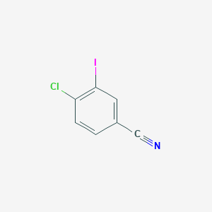 molecular formula C7H3ClIN B1591584 4-Chloro-3-iodobenzonitrile CAS No. 914106-26-6