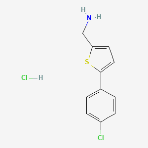 2-(Aminomethyl)-5-(4-Chlorophenyl)Thiophene Hydrochloride