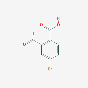 molecular formula C8H5BrO3 B1591591 4-Bromo-2-formylbenzoic acid CAS No. 871502-87-3