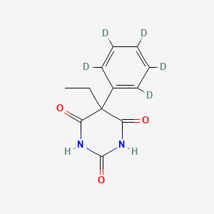 B1591610 Phenobarbital-D5 (D-label on ring) CAS No. 72793-46-5