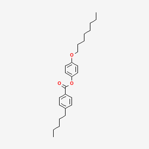molecular formula C26H36O3 B1591615 4-(辛氧基)苯基 4-戊基苯甲酸酯 CAS No. 50649-64-4