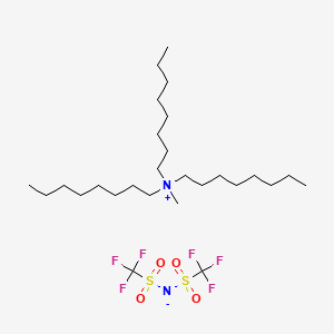 molecular formula C27H54F6N2O4S2 B1591626 Methyltrioctylammonium bis(trifluoromethylsulfonyl)imide CAS No. 375395-33-8