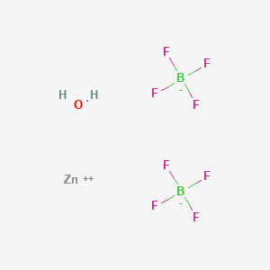 molecular formula B2F8H2OZn B1591631 Zinc tetrafluoroborate hydrate CAS No. 27860-83-9
