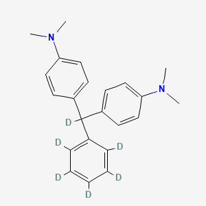 molecular formula C23H26N2 B1591632 Leucomalachite Green-d6 CAS No. 1173021-13-0