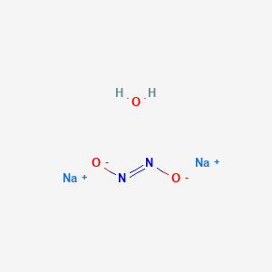 molecular formula H2N2Na2O3 B1591636 反式亚硝酸钠水合物 CAS No. 60884-94-8