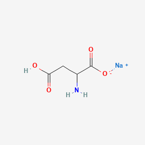 molecular formula C4H6NNaO4 B1591664 Monosodium L-aspartate CAS No. 34345-47-6