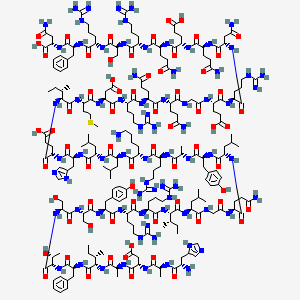 molecular formula C225H360N76O67S B1591703 Somatotropin releasing hormone (1-43) CAS No. 86472-71-1