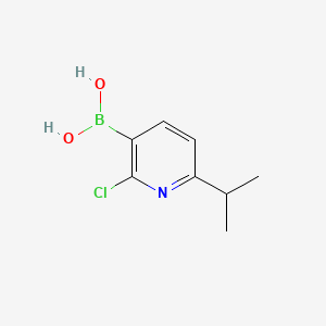 molecular formula C8H11BClNO2 B1591771 2-Chloro-6-isopropylpyridine-3-boronic acid CAS No. 1003043-37-5