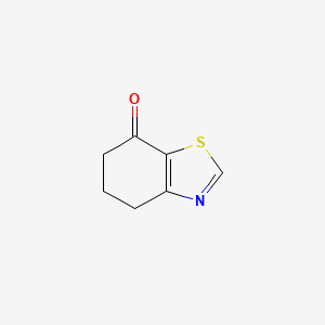 molecular formula C7H7NOS B1591776 5,6-二氢苯并[D]噻唑-7(4H)-酮 CAS No. 935850-03-6