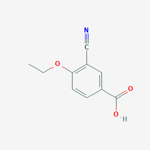 molecular formula C10H9NO3 B1591777 3-氰基-4-乙氧基苯甲酸 CAS No. 258273-32-4