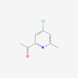 B1591783 1-(4-Chloro-6-methylpyridin-2-yl)ethanone CAS No. 339586-00-4
