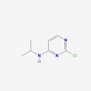 molecular formula C7H10ClN3 B1591795 (2-氯-嘧啶-4-基)-异丙胺 CAS No. 71406-72-9