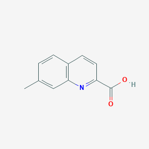 molecular formula C11H9NO2 B1591797 7-甲基喹啉-2-羧酸 CAS No. 75434-10-5