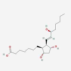 molecular formula C20H36O5 B159180 8-异前列腺素F1α CAS No. 26771-96-0