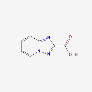 molecular formula C7H5N3O2 B1591805 [1,2,4]三氮唑并[1,5-a]吡啶-2-羧酸 CAS No. 876379-83-8