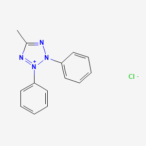 molecular formula C14H15ClN4 B1591815 2,3-二苯基-5-甲基四唑氯化物 CAS No. 6275-01-0