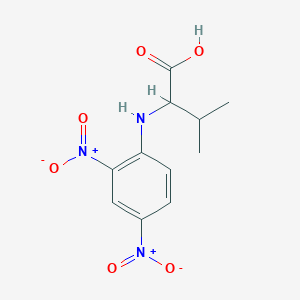 molecular formula C11H13N3O6 B159183 N-(2,4-二硝基苯基)-L-缬氨酸 CAS No. 1694-97-9