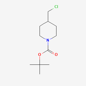 molecular formula C11H20ClNO2 B1591840 叔丁基 4-(氯甲基)哌啶-1-羧酸酯 CAS No. 479057-79-9