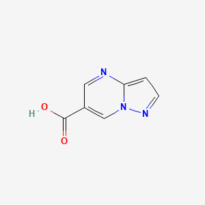 B1591854 Pyrazolo[1,5-a]pyrimidine-6-carboxylic acid CAS No. 933754-38-2