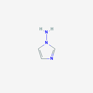 molecular formula C4H7N3 B1591855 1H-咪唑-1-胺 CAS No. 51741-29-8