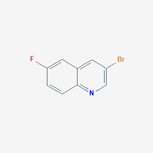 B1591856 3-Bromo-6-fluoroquinoline CAS No. 205114-16-5