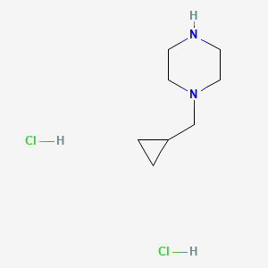 B1591857 1-(Cyclopropylmethyl)piperazine diHydrochloride CAS No. 373608-42-5