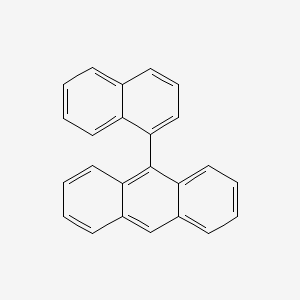 molecular formula C24H16 B1591875 9-(萘-1-基)蒽 CAS No. 7424-70-6