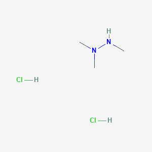 molecular formula C3H12Cl2N2 B1591877 N,N,N'-三甲基肼二盐酸盐 CAS No. 339539-94-5