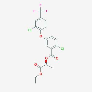 molecular formula C19H15Cl2F3O5 B1591885 乙氧苯乙酯 CAS No. 131086-42-5