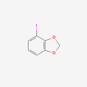 molecular formula C7H5IO2 B1591886 4-碘苯并[d][1,3]二氧杂环 CAS No. 849517-65-3