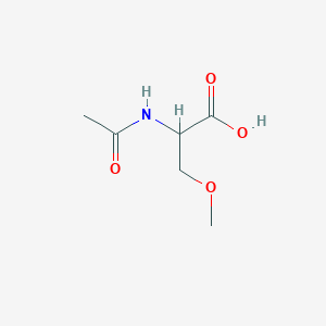 molecular formula C6H11NO4 B1591887 2-Acetamido-3-methoxypropanoic acid CAS No. 98632-99-6