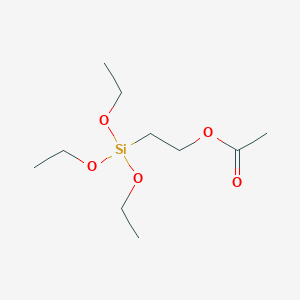 molecular formula C10H22O5Si B1591906 Acetoxyethyltriethoxysilane CAS No. 22538-45-0