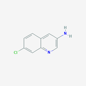molecular formula C9H7ClN2 B1591908 7-Chloroquinolin-3-amine CAS No. 1195710-15-6