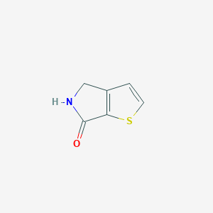 molecular formula C6H5NOS B1591910 4H-Thieno[2,3-C]pyrrol-6(5H)-one CAS No. 79472-22-3