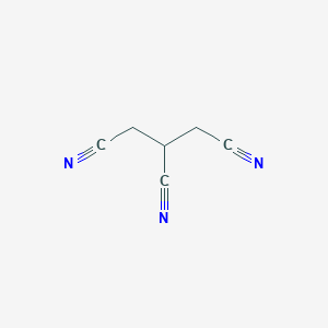 molecular formula C6H5N3 B1591914 1,2,3-Propanetricarbonitrile CAS No. 62872-44-0