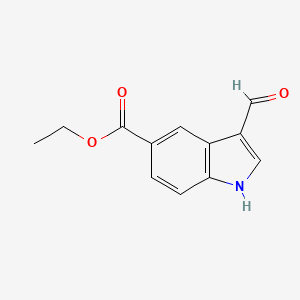 ethyl 3-formyl-1H-indole-5-carboxylate