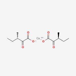 molecular formula C12H18CaO6 B1591927 钙(S)-3-甲基-2-氧代戊酸盐 CAS No. 51828-96-7