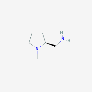 molecular formula C6H14N2 B1591929 (S)-(-)-1-甲基-2-氨基甲基吡咯烷 CAS No. 66411-54-9