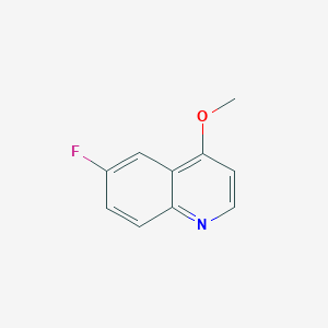 molecular formula C10H8FNO B1591933 6-氟-4-甲氧基喹啉 CAS No. 61293-17-2