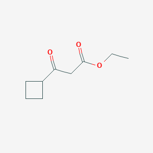 molecular formula C9H14O3 B1591937 Ethyl 3-cyclobutyl-3-oxopropanoate CAS No. 24922-01-8
