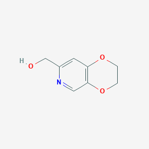 B1591940 (2,3-Dihydro-[1,4]dioxino[2,3-c]pyridin-7-yl)methanol CAS No. 443955-89-3