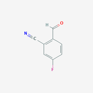 molecular formula C8H4FNO B1591950 2-Cyano-4-fluorobenzaldehyde CAS No. 77532-90-2