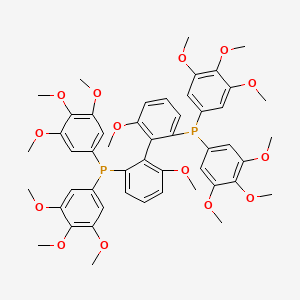 molecular formula C50H56O14P2 B1591963 (R)-3,4,5-MeO-MeOBIPHEP CAS No. 256390-47-3