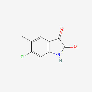 molecular formula C9H6ClNO2 B1591969 6-Chloro-5-methylisatin CAS No. 96187-75-6