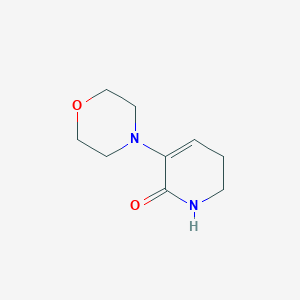 molecular formula C9H14N2O2 B1591981 3-Morpholino-5,6-dihydropyridin-2(1H)-one CAS No. 545445-40-7