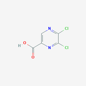 molecular formula C5H2Cl2N2O2 B1591994 5,6-二氯吡嗪-2-羧酸 CAS No. 76537-42-3