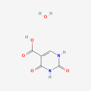molecular formula C5H6N2O5 B1591998 Uracil-5-carboxylic acid monohydrate CAS No. 69727-34-0