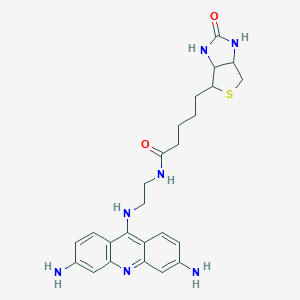 molecular formula C25H31N7O2S B015920 吖啶黄-生物素偶联物 CAS No. 1041387-90-9