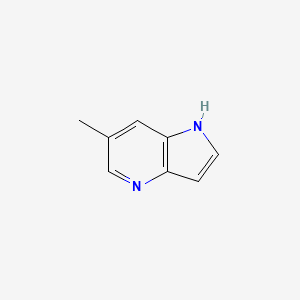 molecular formula C8H8N2 B1592000 6-甲基-1H-吡咯并[3,2-B]吡啶 CAS No. 1175015-76-5